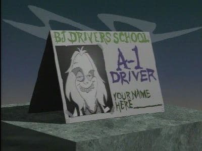 Still from Don't Beetlejuice and Drive