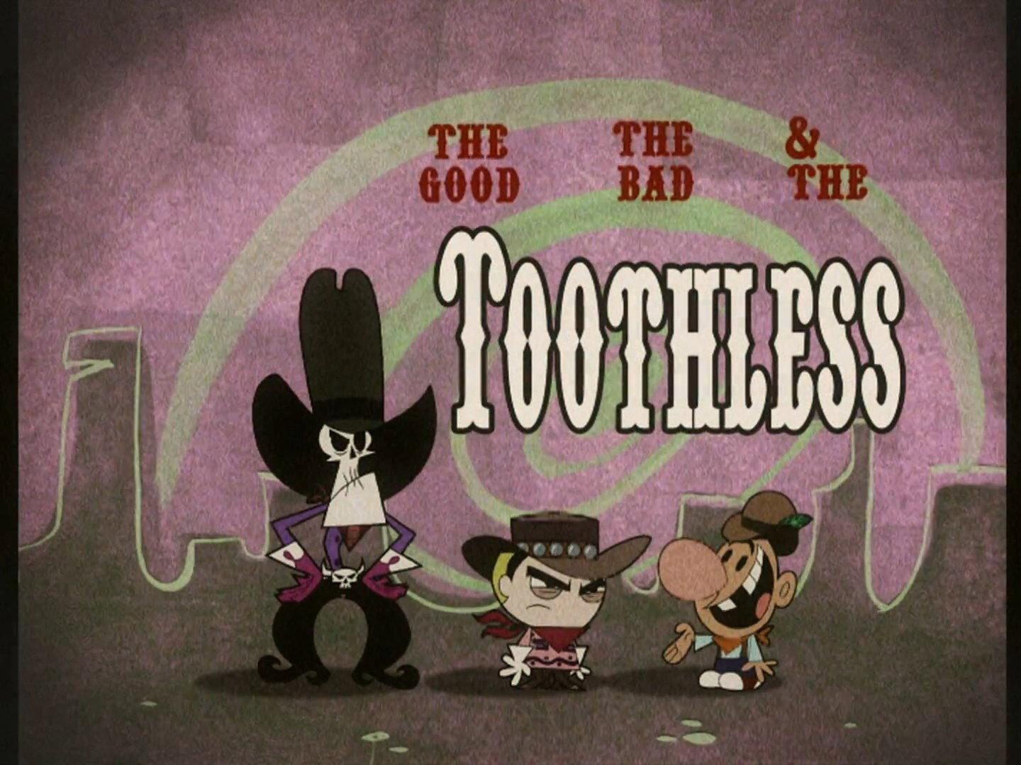 Still from The Good, the Bad and the Toothless