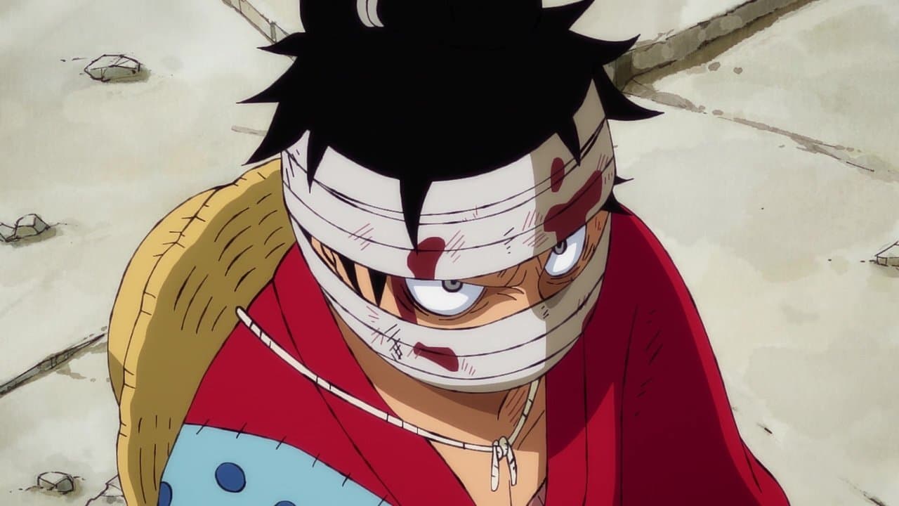 Still from A Living Hell! Luffy, Humiliated in the Great Mine!