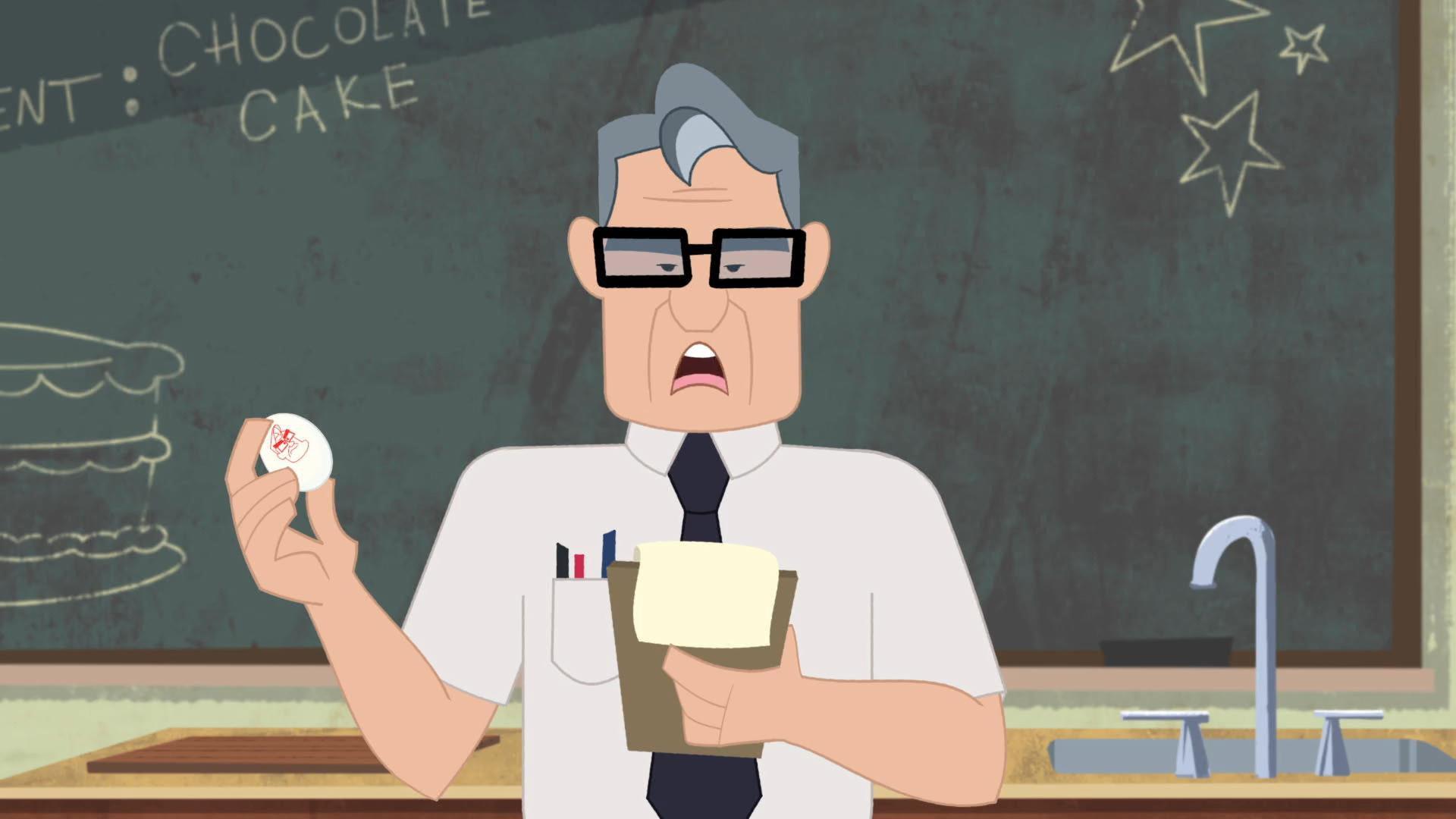Still from #ScrambledEggs
