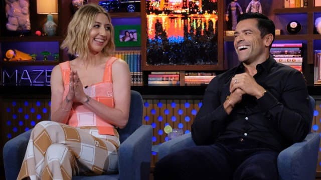 Still from Heidi Gardner & Mark Consuelos