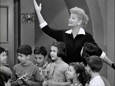 Still from Lucy Gets Homesick in Italy