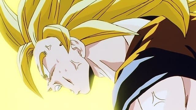 Still from Hold Majin Buu in Check! Limit - Super Saiyan 3!!