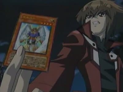 Still from Rainbown Neos, Protector of Bonds vs. Clear Vicious Knight