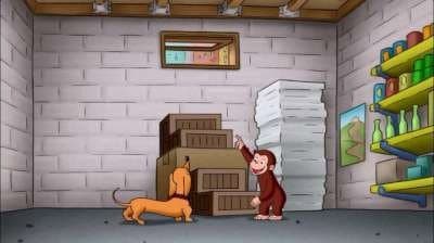 Still from Hundley's Great Escape (AKA: Curious George Ramps It Up)