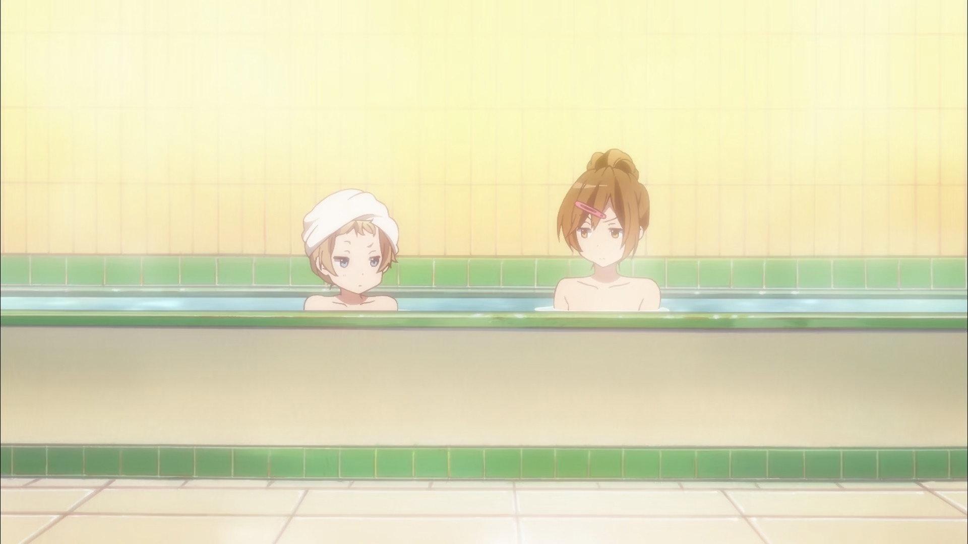 Still from Dekomori vs. Nibutani