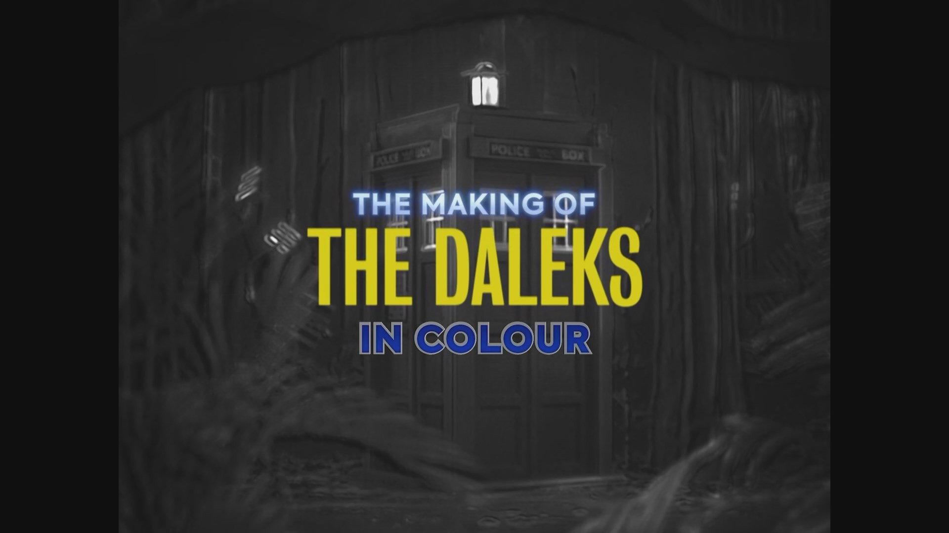 Still from The Making of The Daleks In Colour