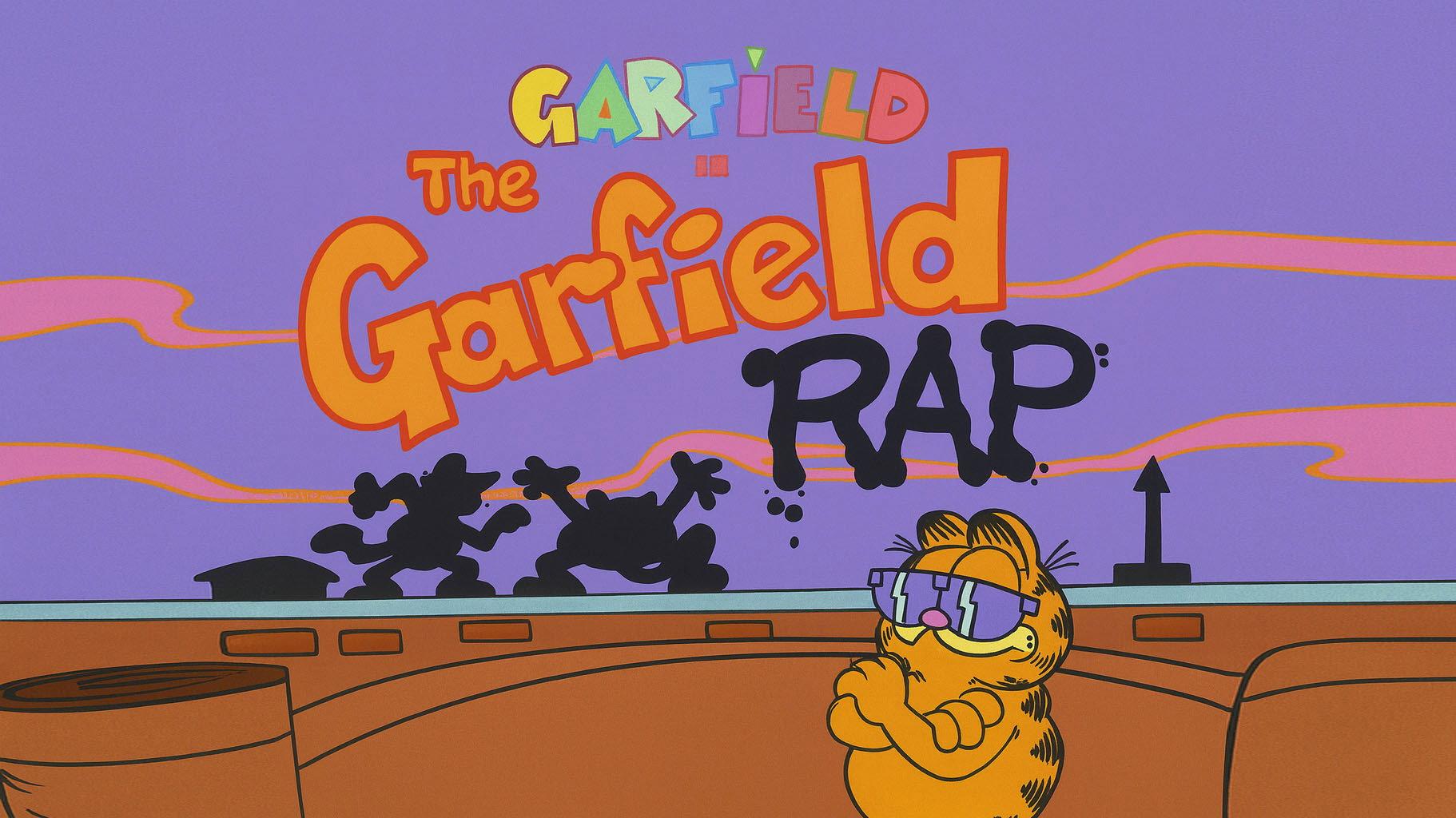 Still from Garfield Rap
