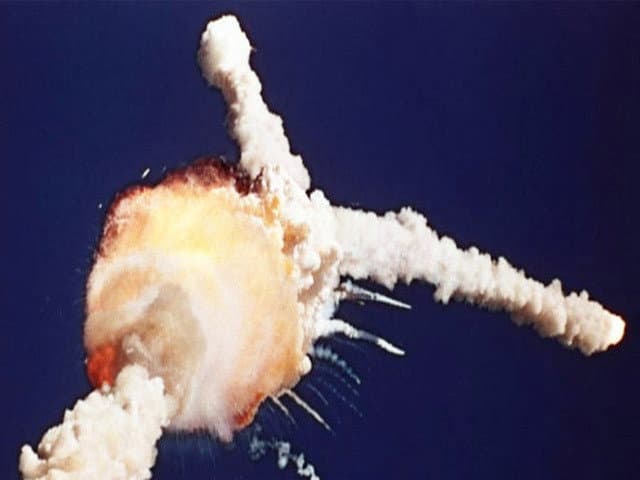Still from Inviting Disaster 3: Challenger and Columbia