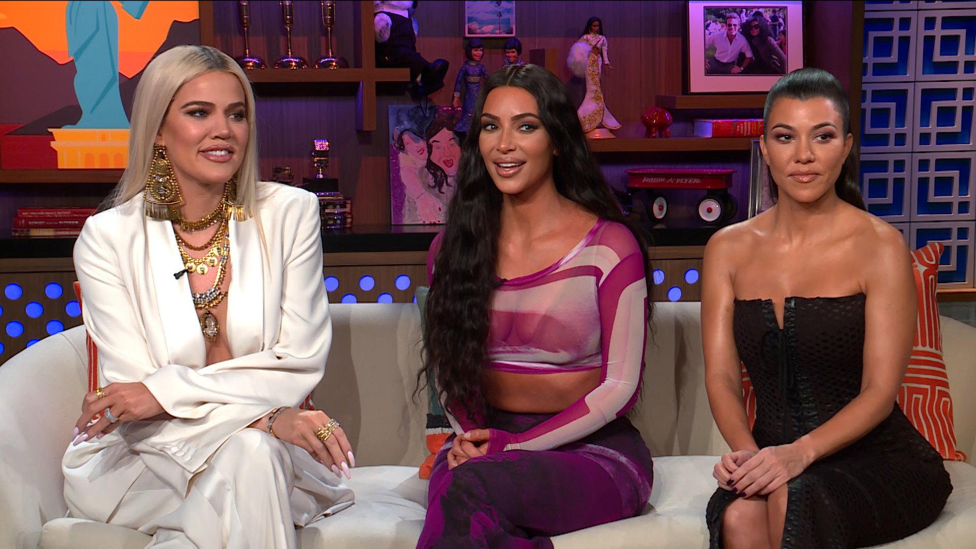 Still from Kim Kardashian West, Khloe Kardashian & Kourtney Kardashian