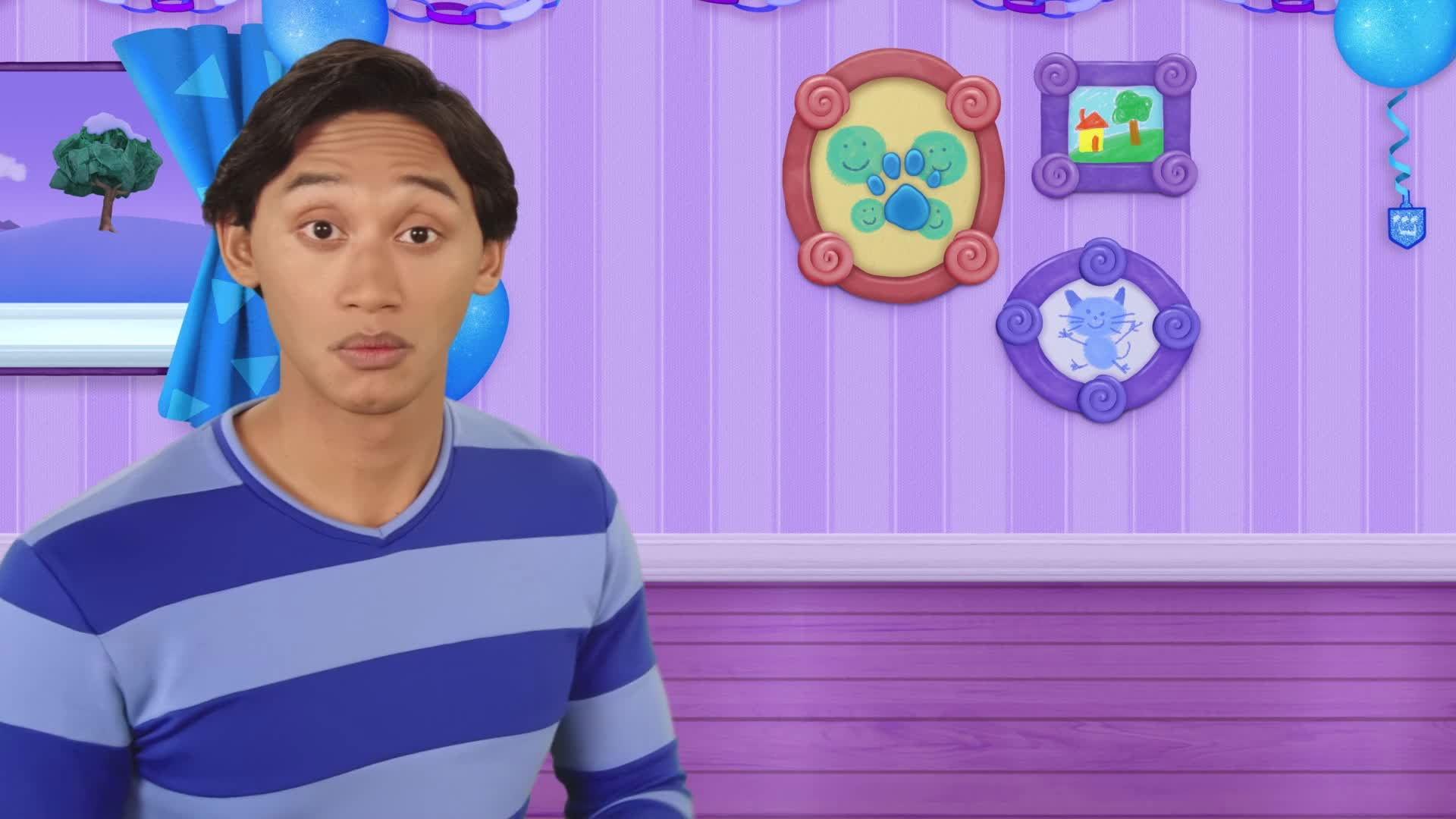 Still from A Blue's Clues Festival of Lights