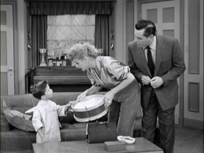Still from Little Ricky Learns to Play the Drums