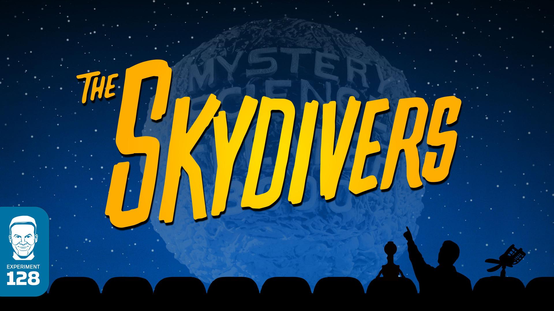 Still from The Skydivers