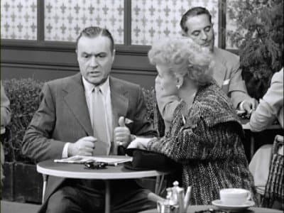 Still from Lucy Meets Charles Boyer