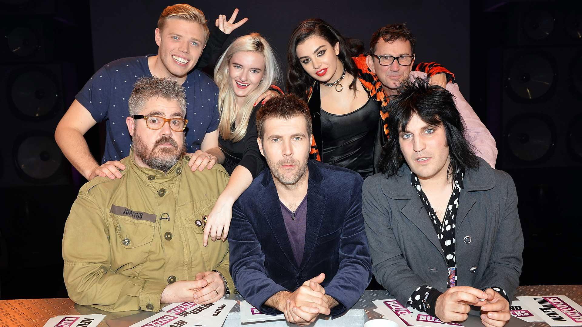 Still from Grace Chatto, Rob Beckett, Charli XCX, Phil Daniels