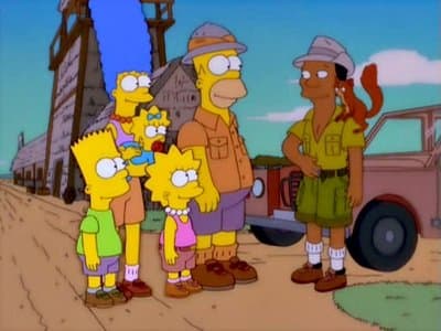 Still from Simpson Safari