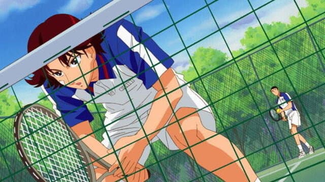 Still from Super Move! Eiji's "Pretend to Sleep" Attack