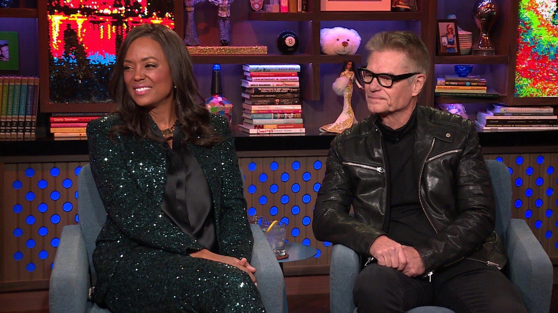 Still from Aisha Tyler & Harry Hamlin