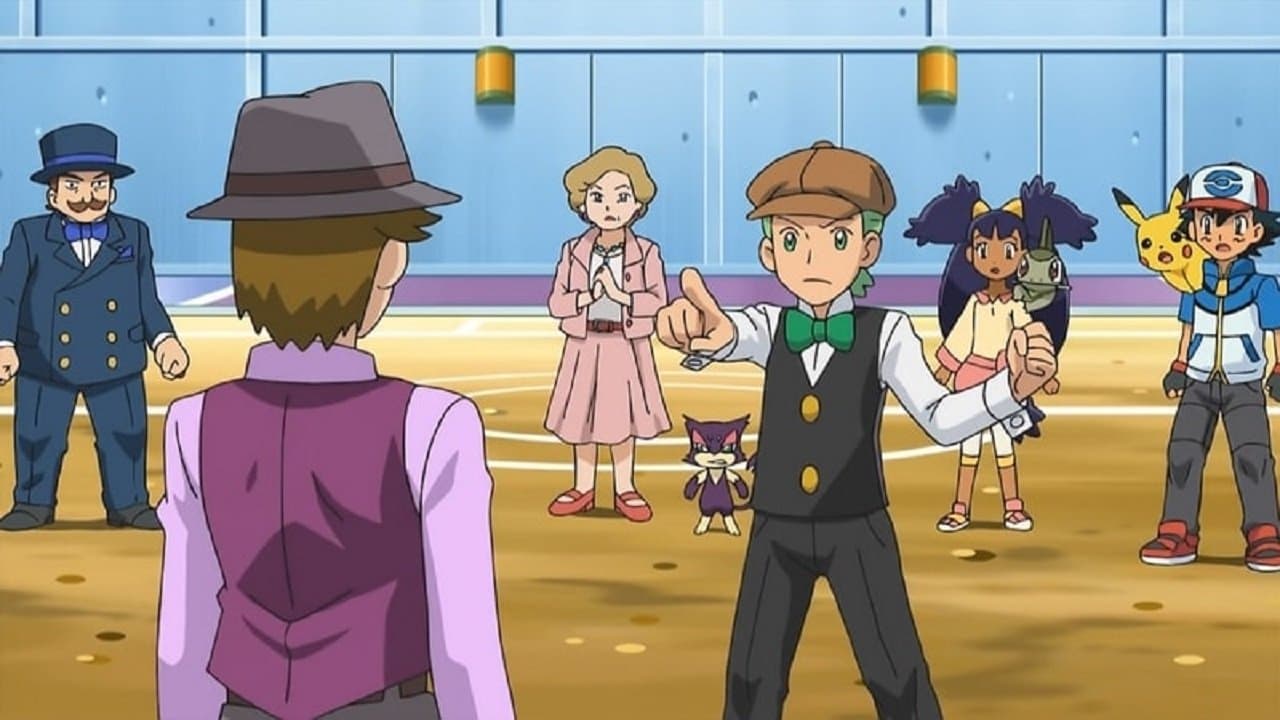 Still from Cilan and the Case of the Purrloin Witness!
