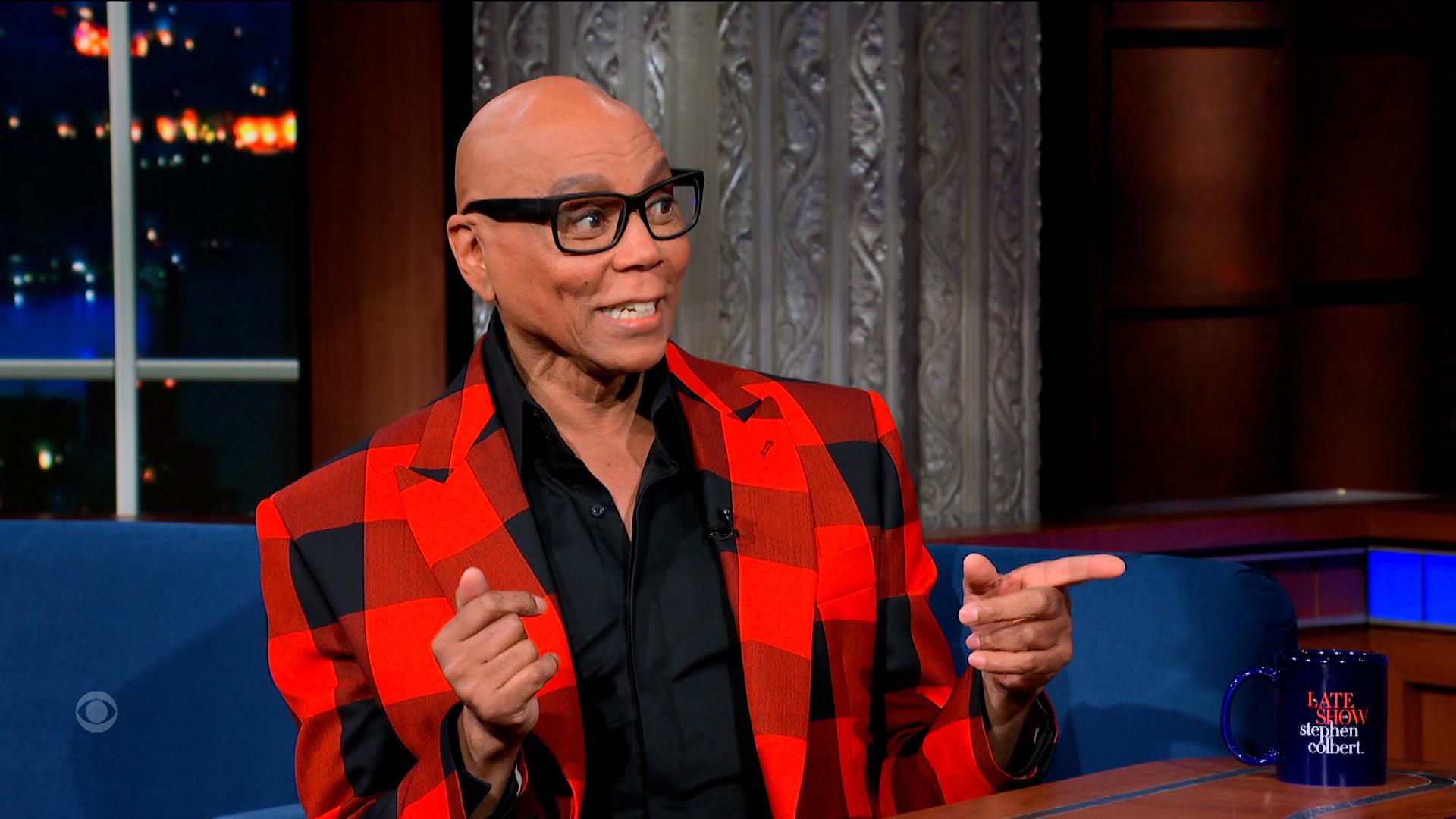 Still from 3/4/24 (RuPaul, Yuval Noah Harari)