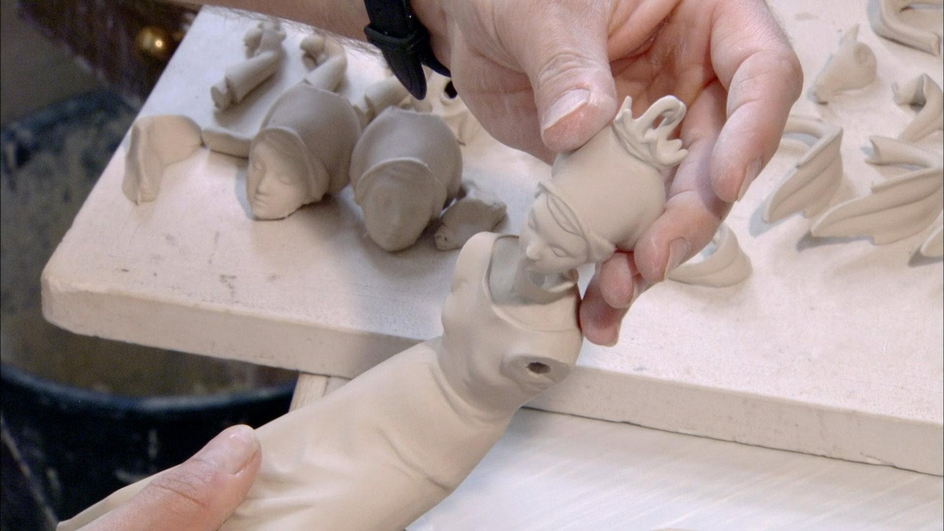 Still from Ski Goggles, Tower Cranes, Porcelain Figurines, Diesel Engines