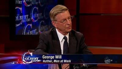 Still from Andrew Ross Sorkin, George Will