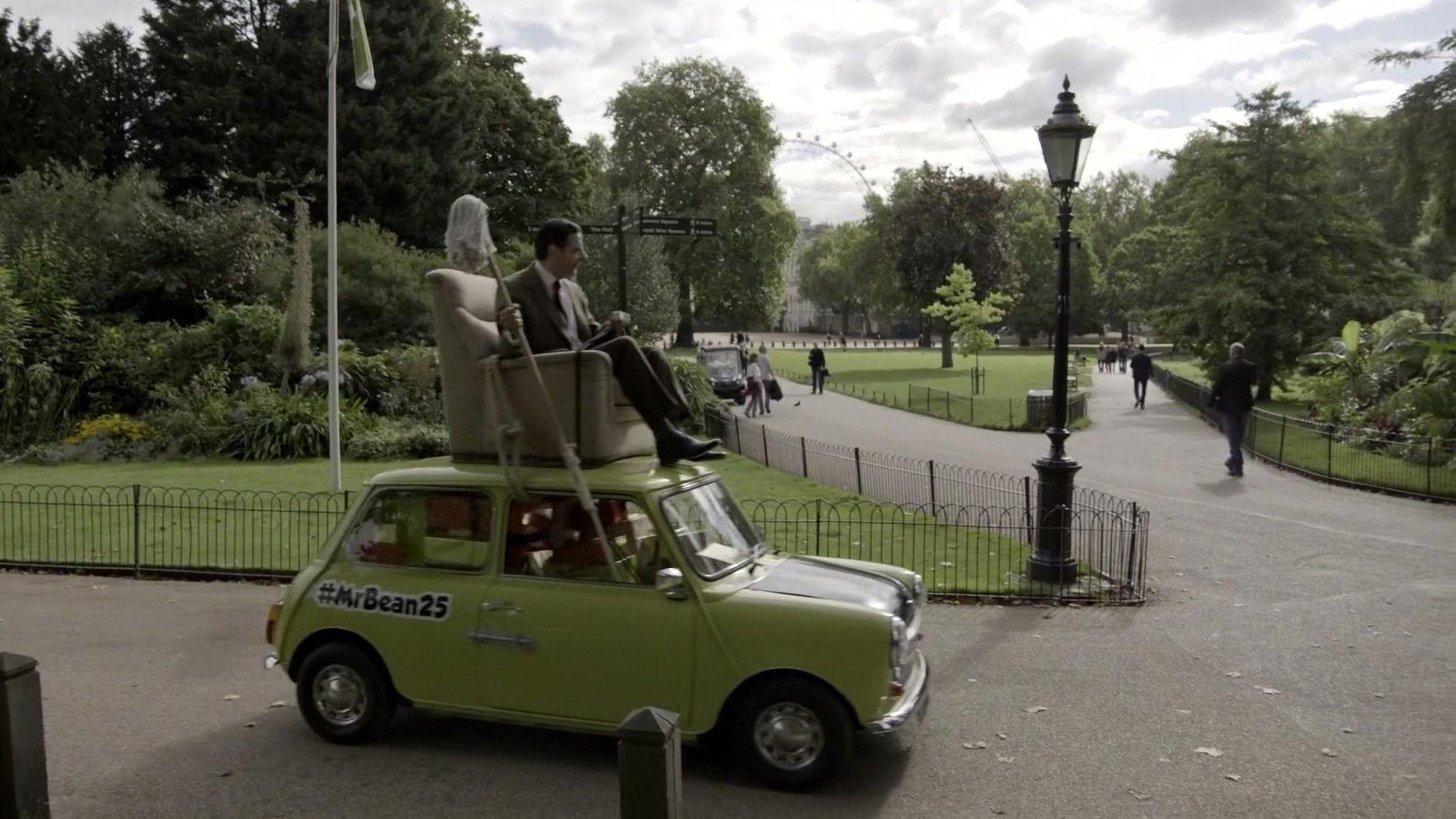 Still from Mr. Bean Drives His Car Again