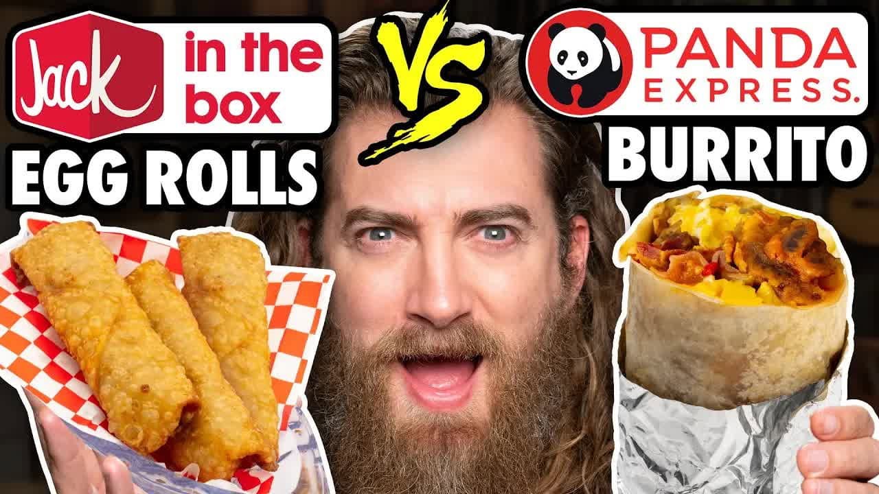 Still from Jack In The Box & Panda Express Mashup (Taste Test)