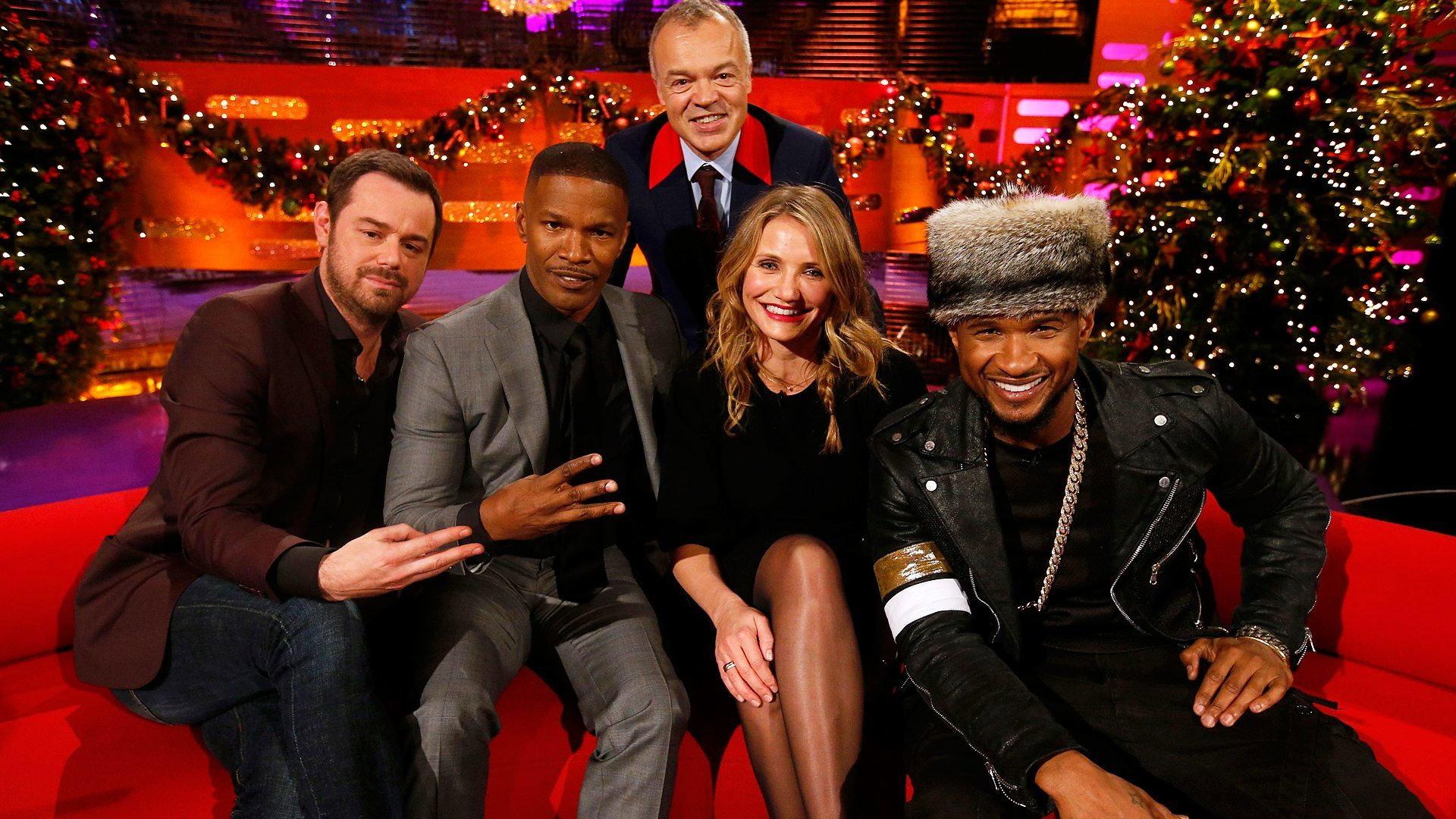 Still from Ben Stiller, Ricky Gervais, Rebel Wilson, Jamie Foxx, Cameron Diaz, Danny Dyer, Usher