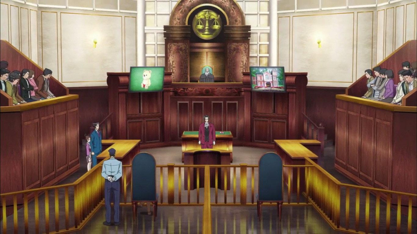 Still from Farewell, My Turnabout — 3rd Trial