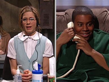 Still from Jennifer Aniston/Black Eyed Peas