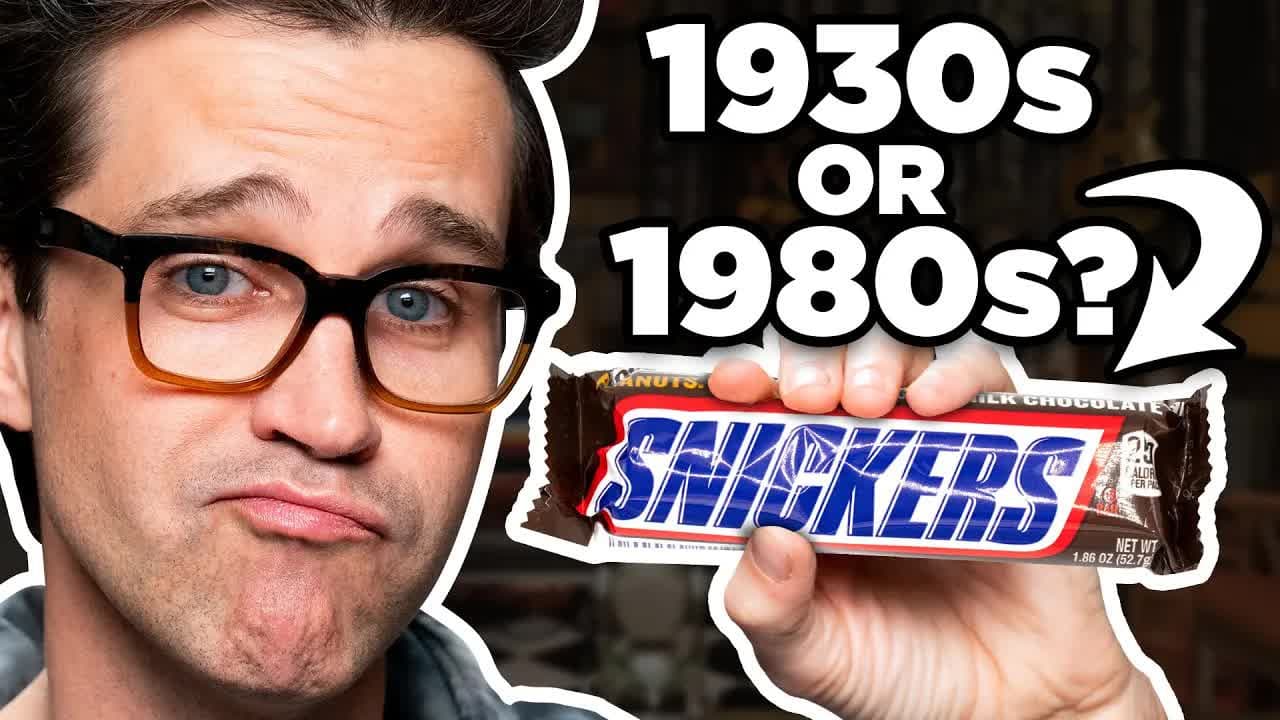 Still from 100 Years Of Candy Taste Test