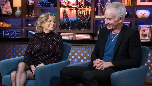 Still from John McEnroe; Amy Sedaris