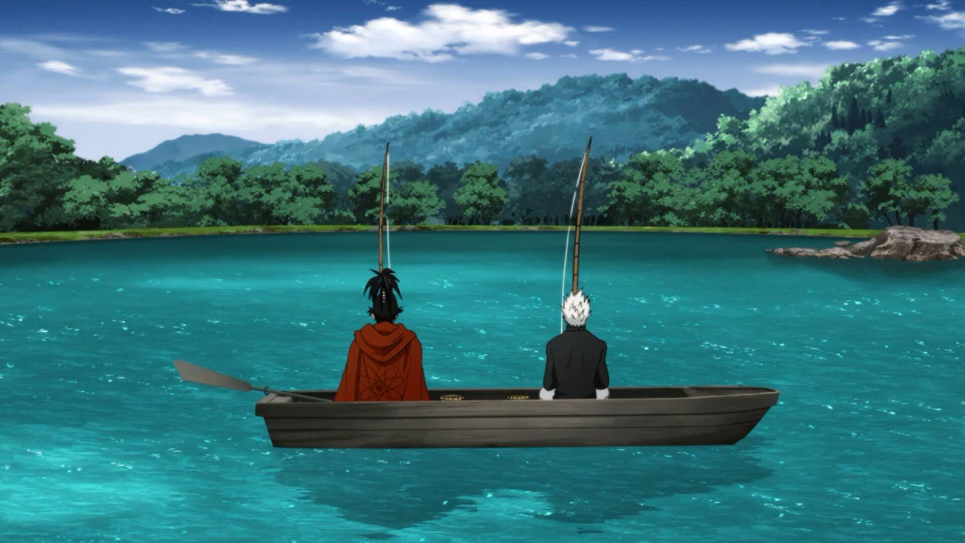 Still from Old Dudes and Fishing