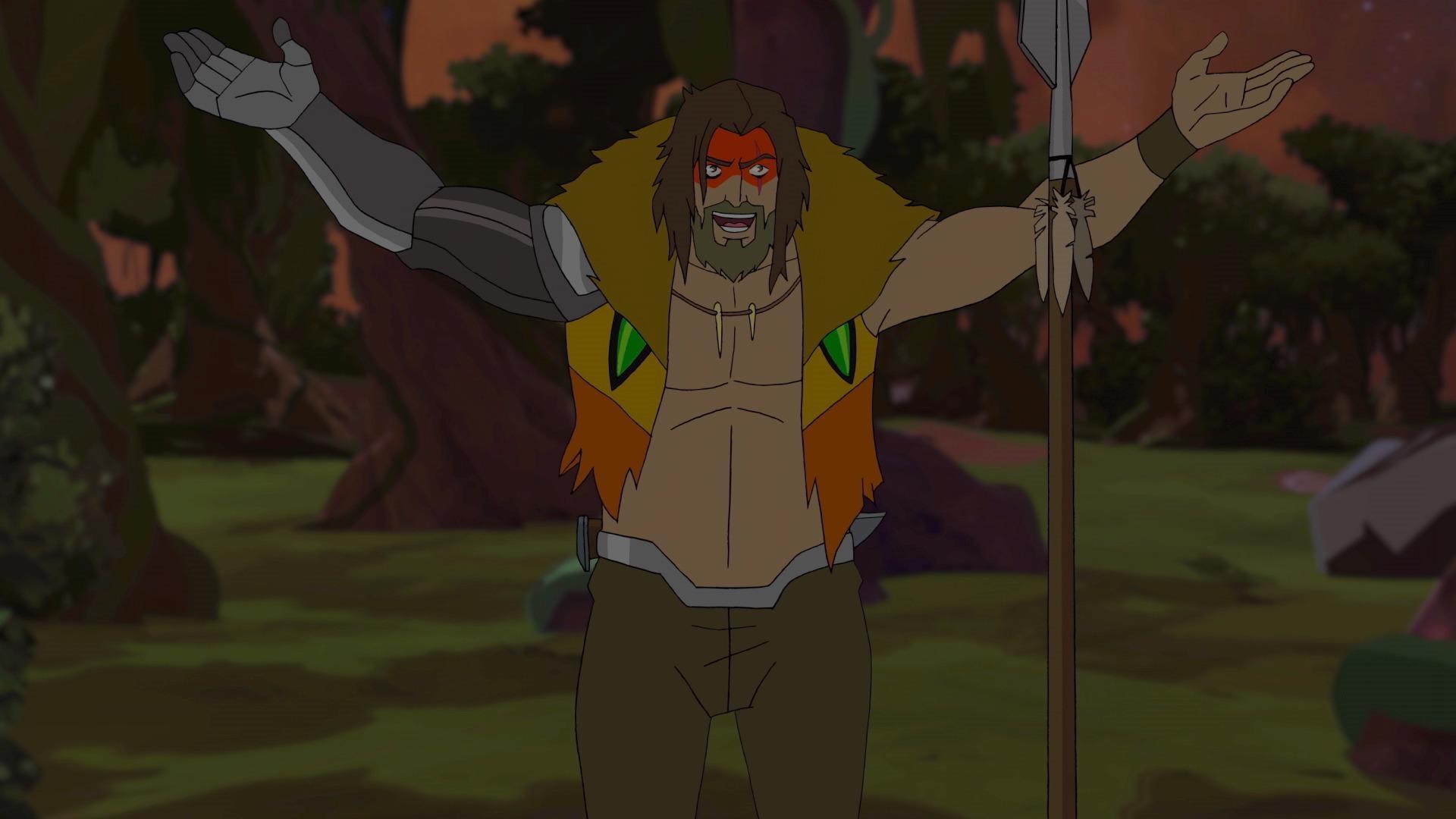 Still from T'Challa Royale