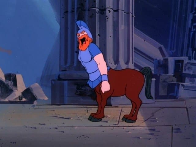 Still from Scooby's Escape from Atlantis
