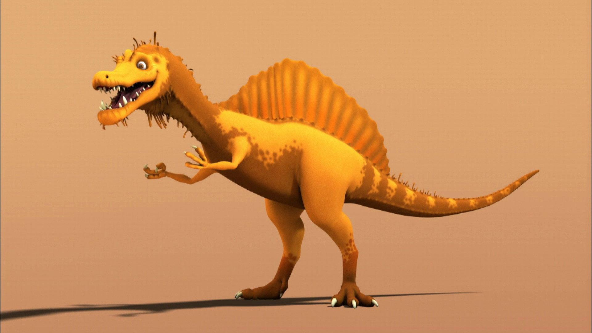 Still from The Old Spinosaurus and the Sea