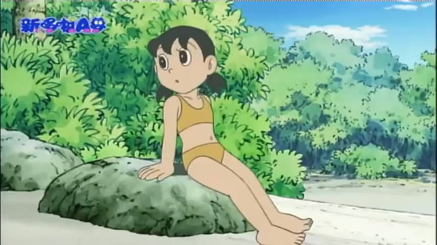 Still from Nobita Runs Away From Home for a Long Time