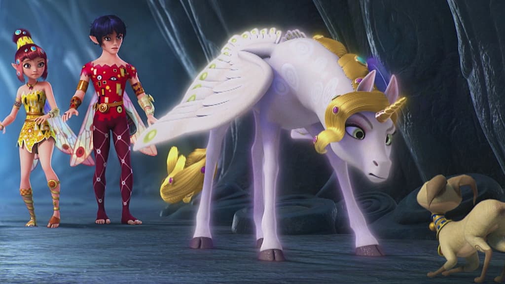 Still from Return to Panthea's Castle