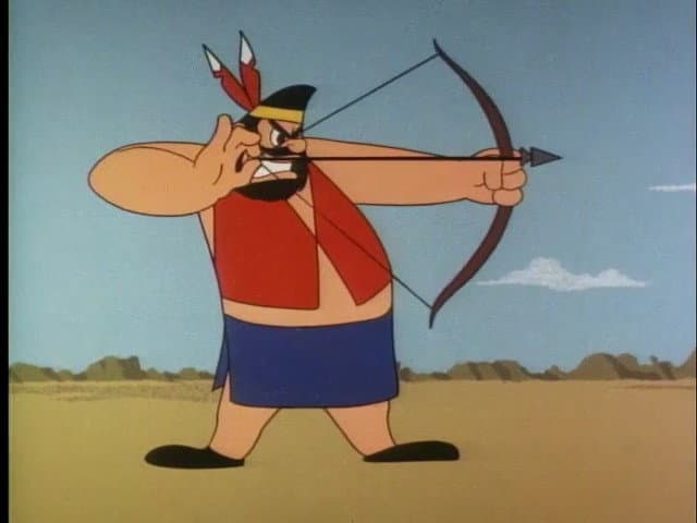 Still from Two-Faced Paleface