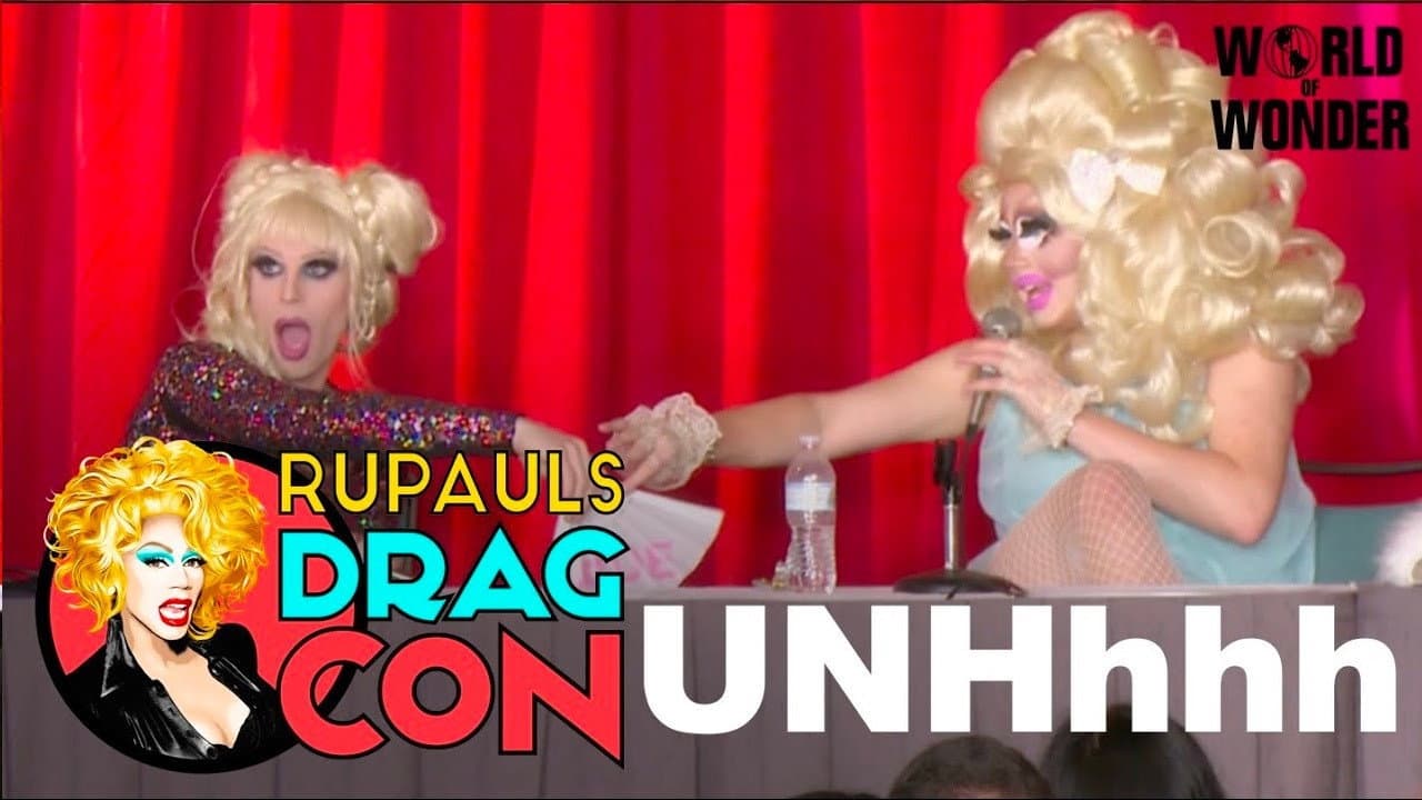 Still from UNHhhh with Trixie Mattel and Katya Zamolodchikova at RuPaul's DragCon 2016