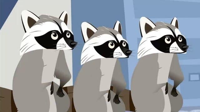 Still from Masked Bandits