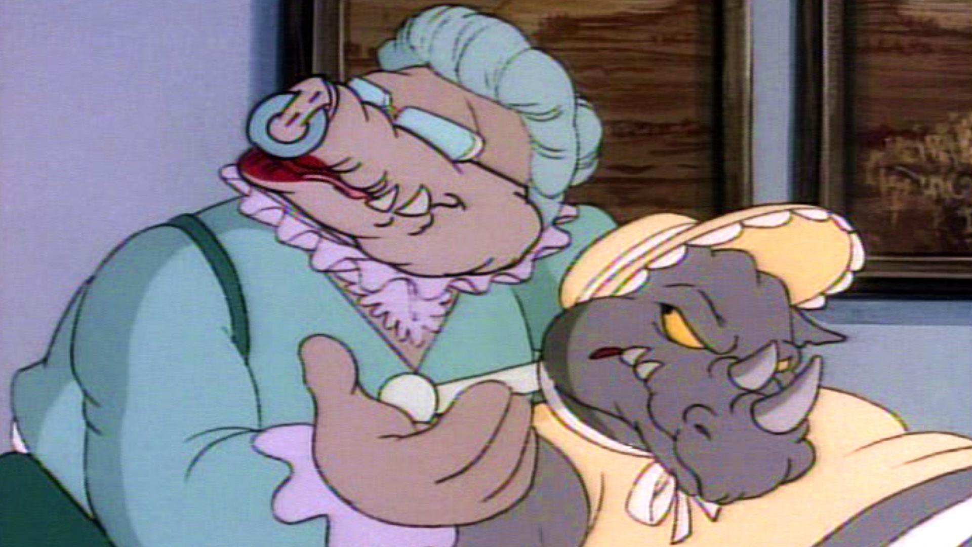 Still from Four Turtles and a Baby