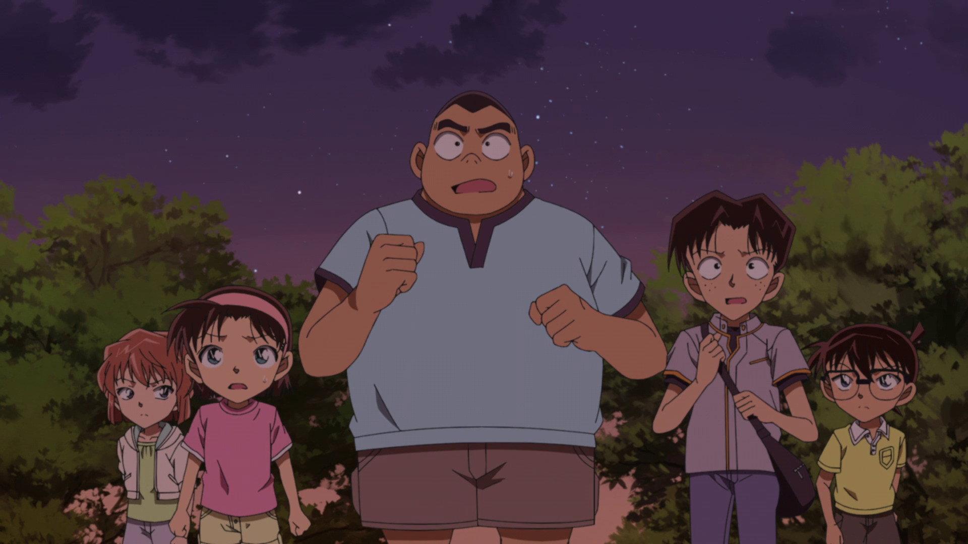 Still from The Detective Boys' Test of Courage