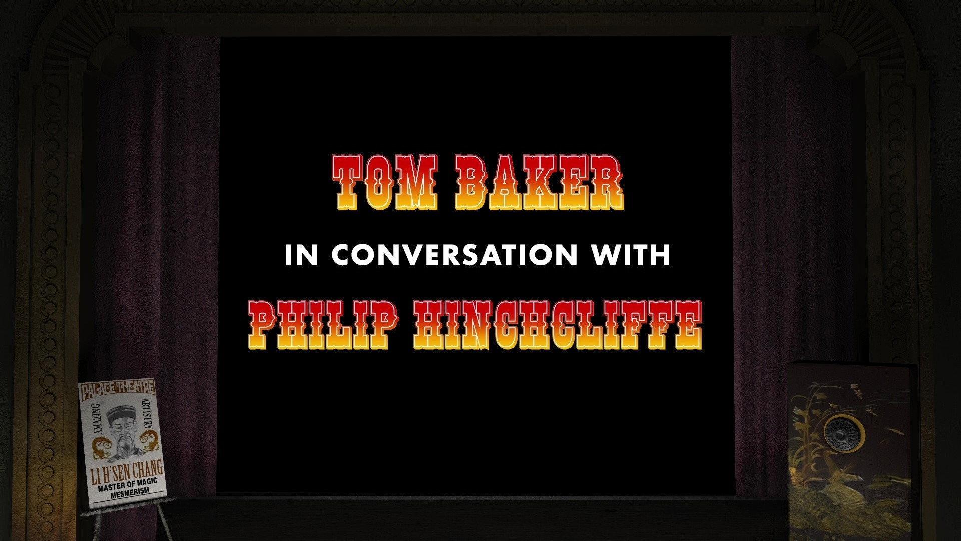 Still from Tom Baker in Conversation with Philip Hinchcliffe