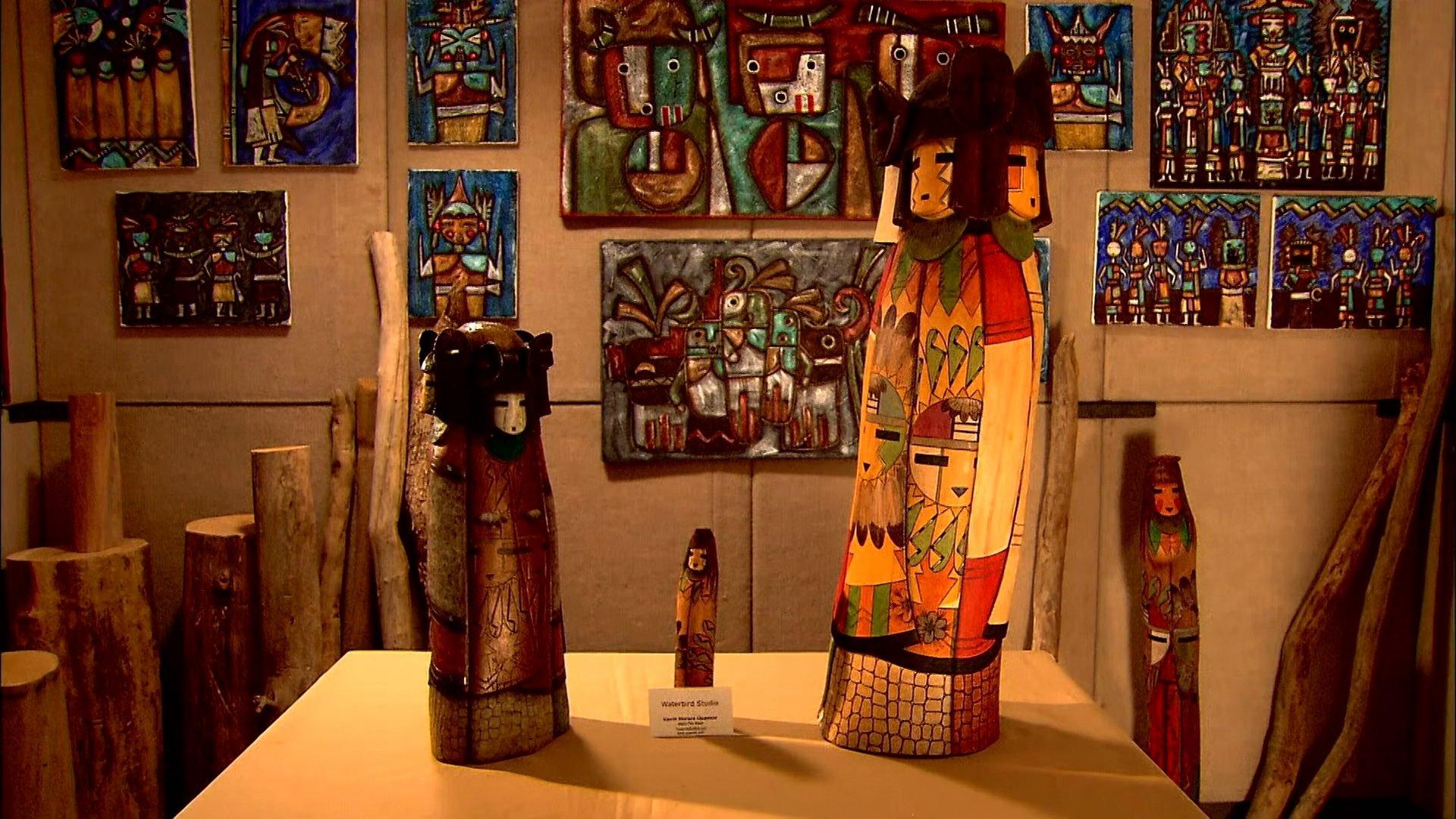 Still from Cast Iron Tubs, Hopi Kachina Dolls, Mine Truck Engine, Memory Cards