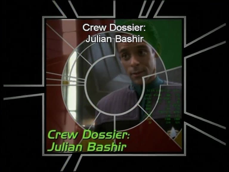 Still from Crew Dossier: Julian Bashir
