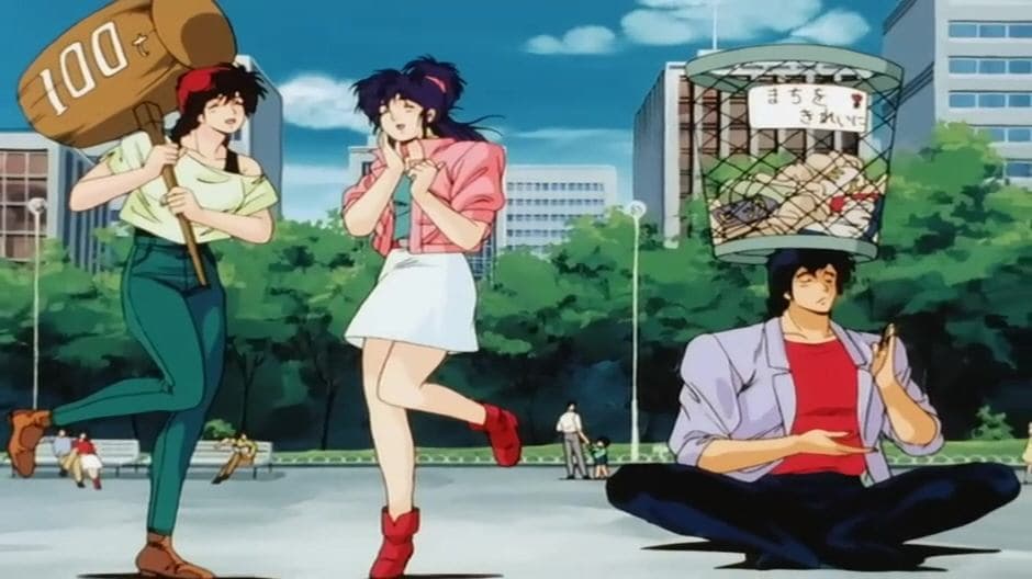 Still from Love is magic. Miss Magician with a male phobia