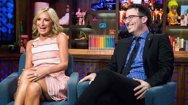 Still from Sonja Morgan & John Oliver