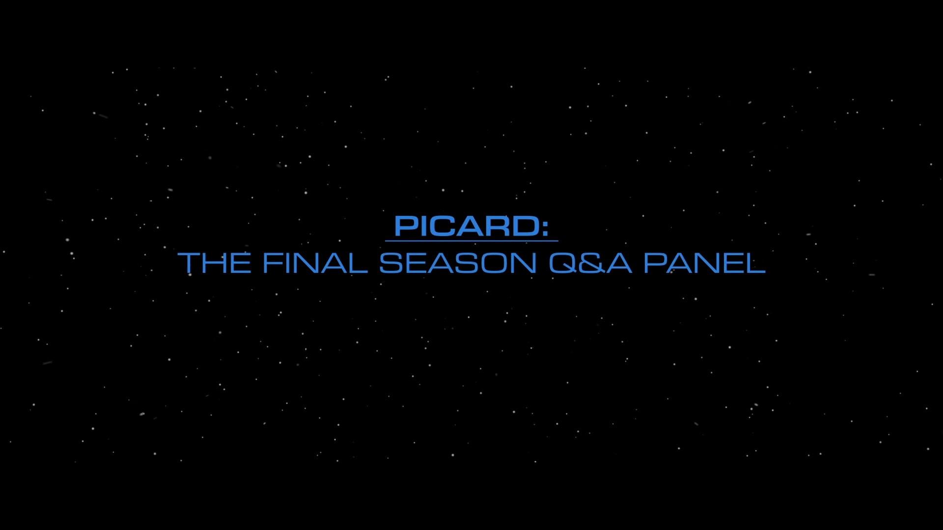 Still from Picard: The Final Season Q&A Panel